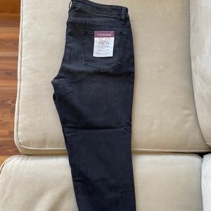 Vigoss Marly Mid Rise Luxe Stretch Black Jeans